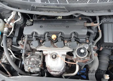 2010 Honda Civic Ex from USA, damaged, VIN 2HGFG1B86AH522693